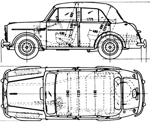 Datsun Bluebird 210 (1957)