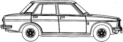 Datsun Bluebird 510 4-Door 1800 SSS (1973)