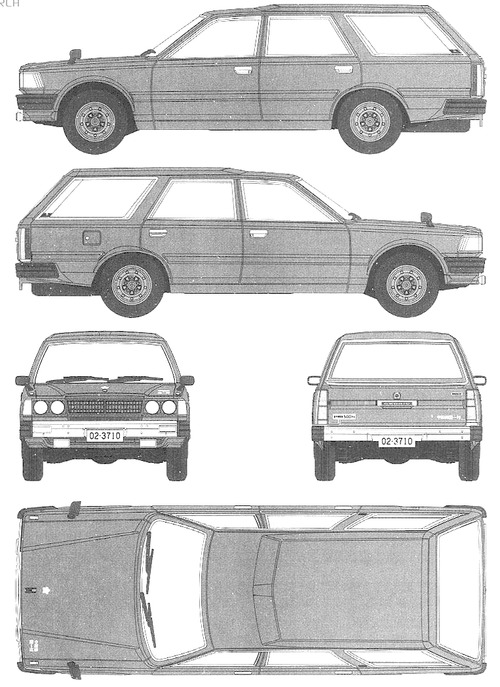 Datsun Cedric Y30 Wagon (1994)