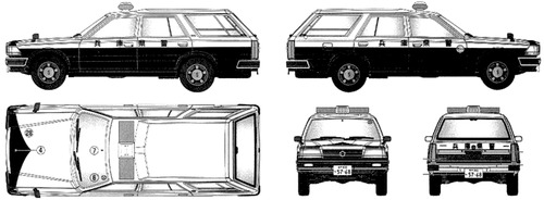 Datsun Cedric Y30 Wagon (1996)