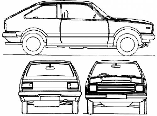 Datsun Cherry 310 3-Door N10 (1980)