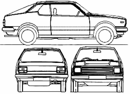 Datsun Cherry 310 Coupe N10 (1980)