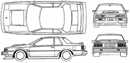 Datsun Gazelle Coupe Turbo RS-X (1979)