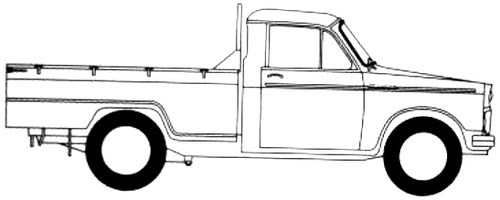 Datsun L222 1200 Pick-Up (1961)