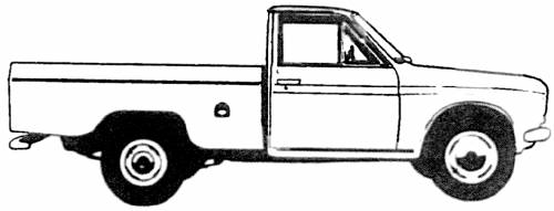 Datsun L520 Pick-up (1972)
