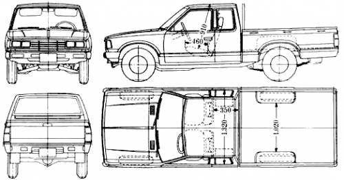 Datsun Pick-up 521L (1979)
