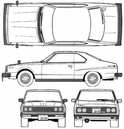 Datsun Skyline 240K 2000GT-ES 2-Door HT C210 (1977)