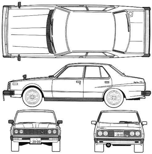 Datsun Skyline 240K 2000GT-ES 4-Door C210 (1979)