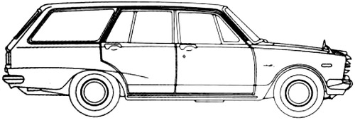 Datsun Skyline C10 Estate (1969)