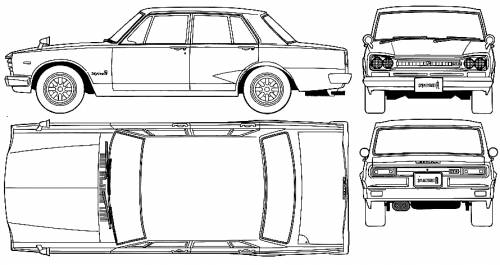 Datsun Skyline C10 GT-R 4-Door (1969)