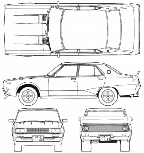 Datsun Skyline GTX (1974)