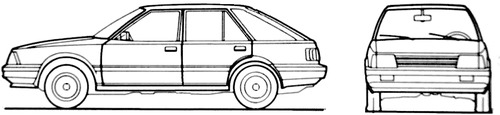 Datsun Stanza 1600 GL (1982)