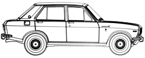 Datsun Sunny 1000 4-Door Sport Deluxe (1966)