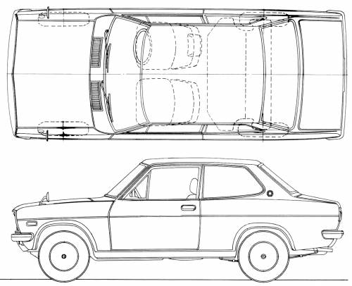 Datsun Sunny 1200 2-Door (1970)