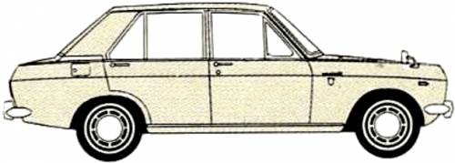 Datsun Sunny 4-Door (1966)