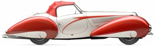 Delahaye 135 Competition Court Figoni and Falaschi (1937)