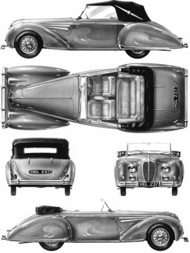 Delahaye 135MS 3.5 Litre Cabriolet (1946)