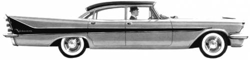 DeSoto Firedome 4-Door Sedan (1958)