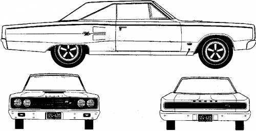 Dodge Coronet 2-Door Hardtop (1967)