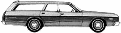 Dodge Coronet Crestwood Station Wagon (1974)