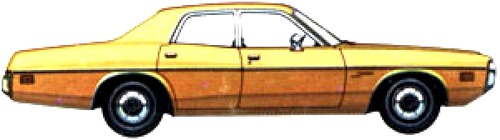 Dodge Coronet Custom 4-Door Sedan (1971)