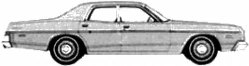 Dodge Coronet Custom 4-Door Sedan (1974)