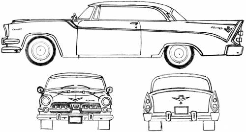 Dodge Custom Royal Lancer 2-Door Hardtop (1956)