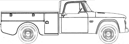 Dodge D200 Tradesman (1961)