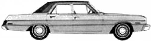 Dodge Dart Custom 4-Door Sedan (1974)