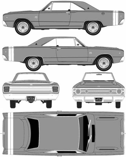Dodge Dart GTS Hardtop Hemi (1968)
