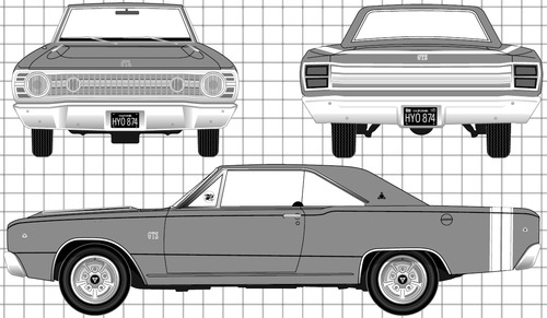 Dodge Dart GTS Hemi Hardtop (1968)