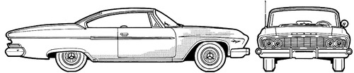 Dodge Dart Phoenix Hardtop Coupe (1961)
