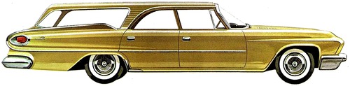 Dodge Dart Pioneer Suburban Wagon (1961)