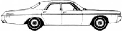 Dodge Monaco 4-Door Sedan (1973)