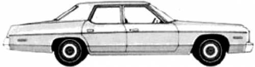 Dodge Monaco 4-Door Sedan (1974)