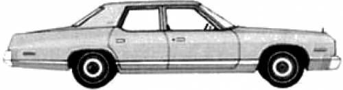 Dodge Monaco Brougham 4-Door Sedan (1974)