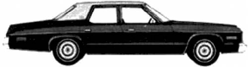Dodge Monaco Custom 4-Door Sedan (1974)