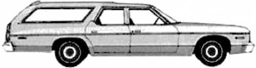 Dodge Monaco Custom Station Wagon (1974)