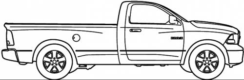 Dodge Ram 1500 Reg Cab (2010)
