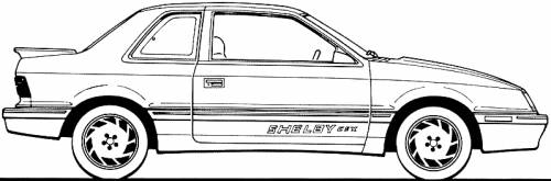 Dodge Shelby CSX (1989)