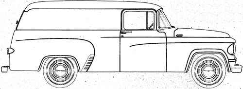Dodge Town Panel Van (1961)