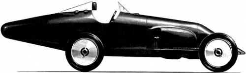 Duesenberg 5L Land Speed Rekord Car (1920)