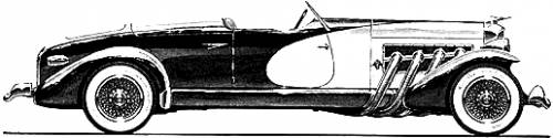 Duesenberg SJ High-tail Speedster (1932)