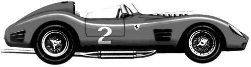 Ferrari 250TRS Testarossa Le Mans (1958)