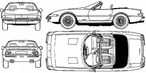 Ferrari 365 GTB-4 Daytona Spyder (1971)