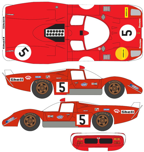Ferrari 512S Le Mans (1970)