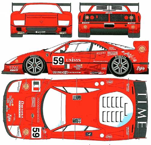 Ferrari F40 GTE Le Mans (1996)