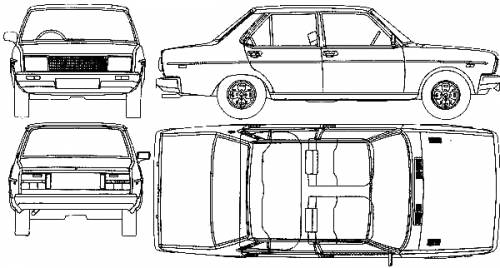 Fiat 131 Supermirafiori TC