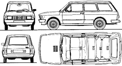 Fiat 147 Panorama (1982)