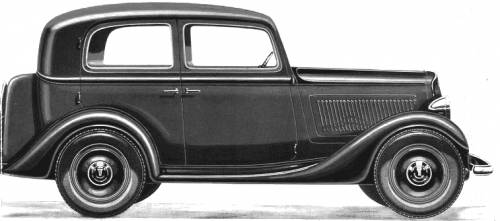 Fiat 508 Ballila 4-Door Berlina (1934)